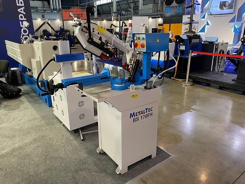MetalTec BS 170 FH (220V) ручной ленточнопильный станок для резки металла — изображение 2