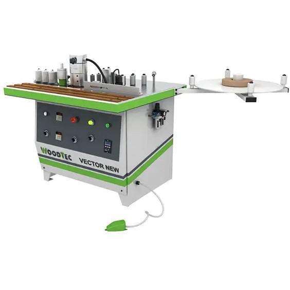 Кромкооблицовочный станок с ручной подачей WoodTec VECTOR NEW