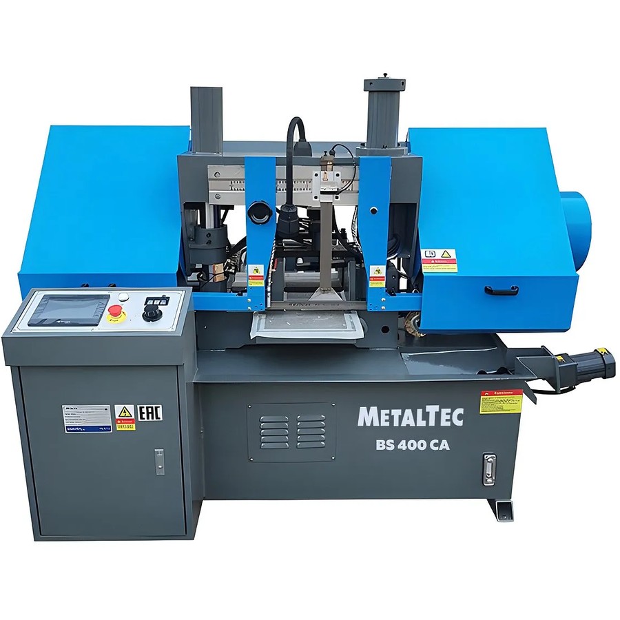 MetalTec BS 400 CA автоматический колонный ленточнопильный станок