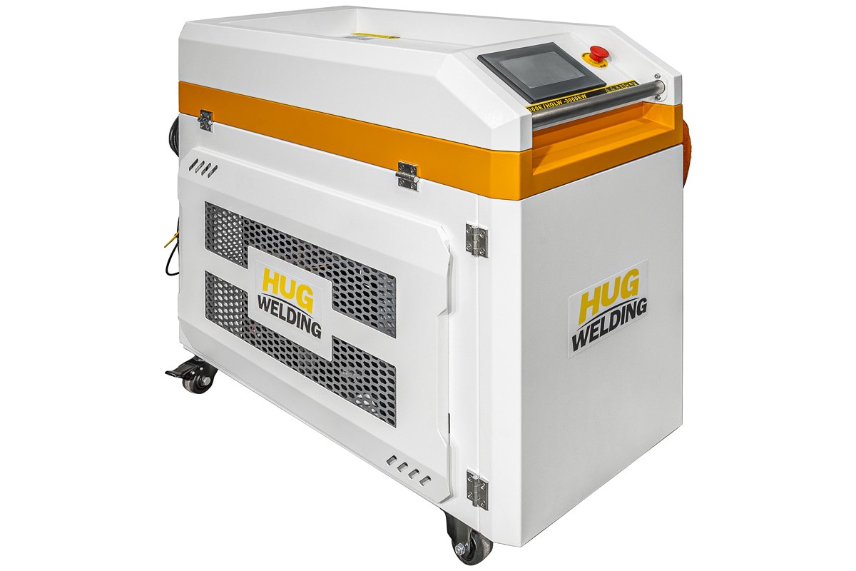 Аппарат для ручной лазерной сварки, резки и очистки HUGONG HGLW-3000EW (dual wire) — изображение 2