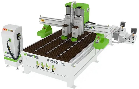 Фрезерно-гравировальный станок с ЧПУ WoodTec H-2040C P2