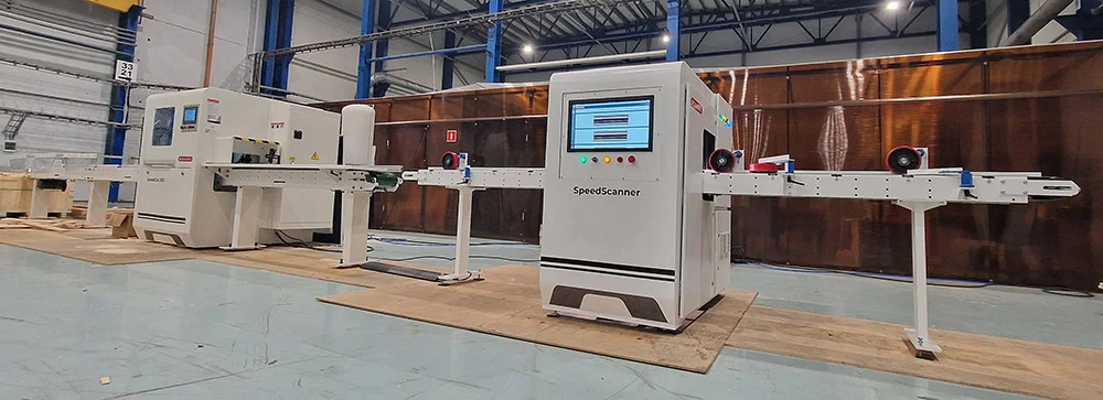 Автоматическая линия сканирования и торцевания QUADRO SpeedLine
