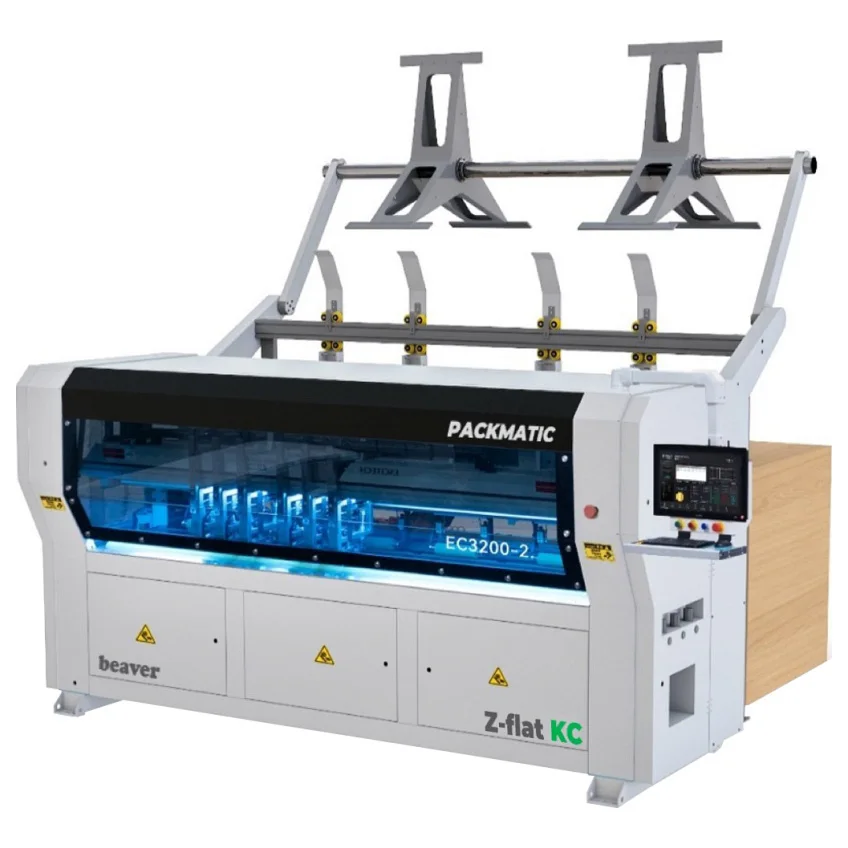 Автоматические рилевочно-резательные станки Beaver PACKMATIC Z-flat 12KC