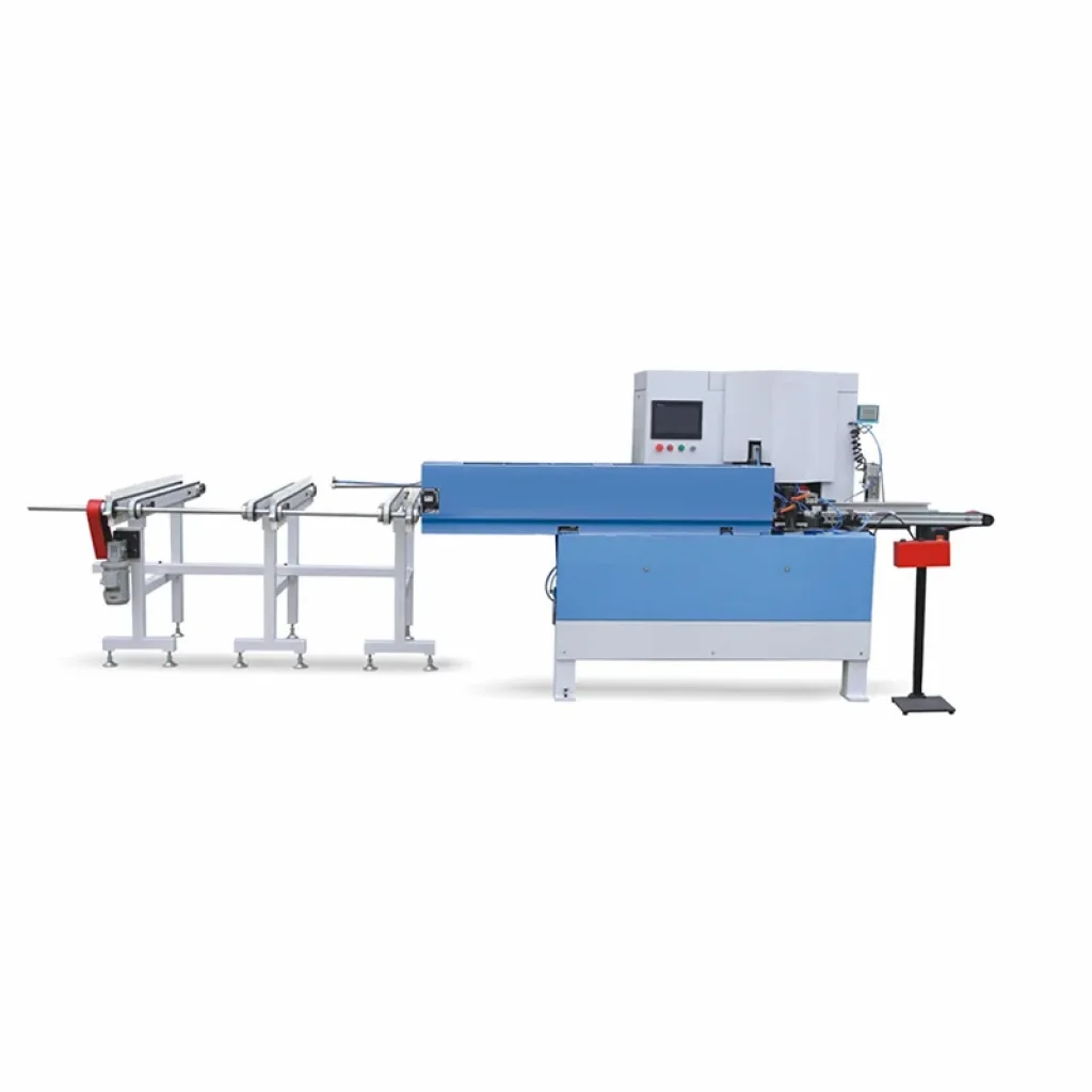 Автоматический двухпильный заусовочный станок с ЧПУ JS-14А CNC OPTI