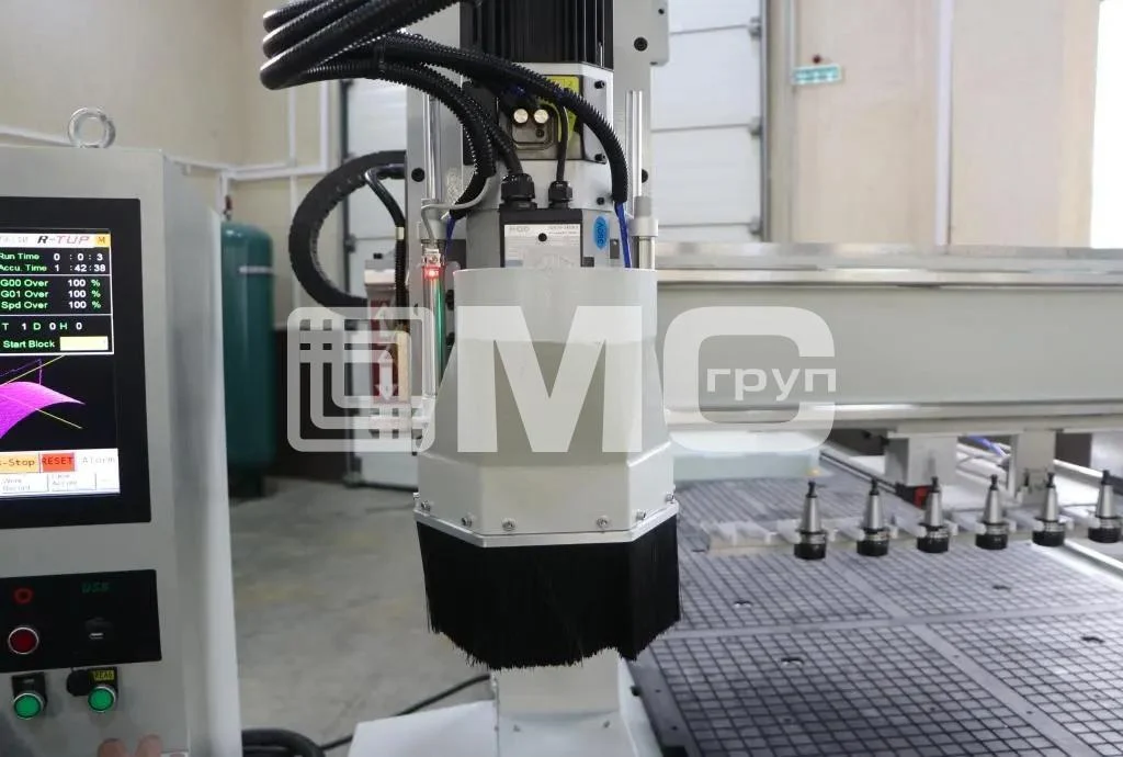 Фрезерный станок с ЧПУ VELBERG СМ2130АТС-4D с автоматической сменой инструмента — изображение 5