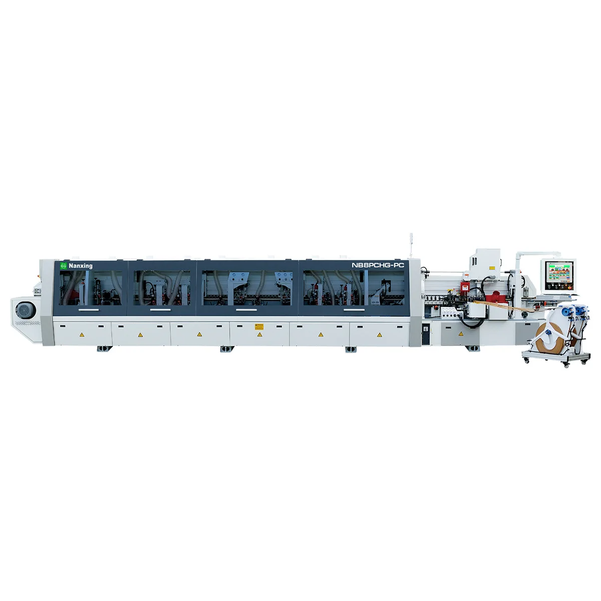 Автоматический кромкооблицовочный станок Nanxing NB8PCHG-PC