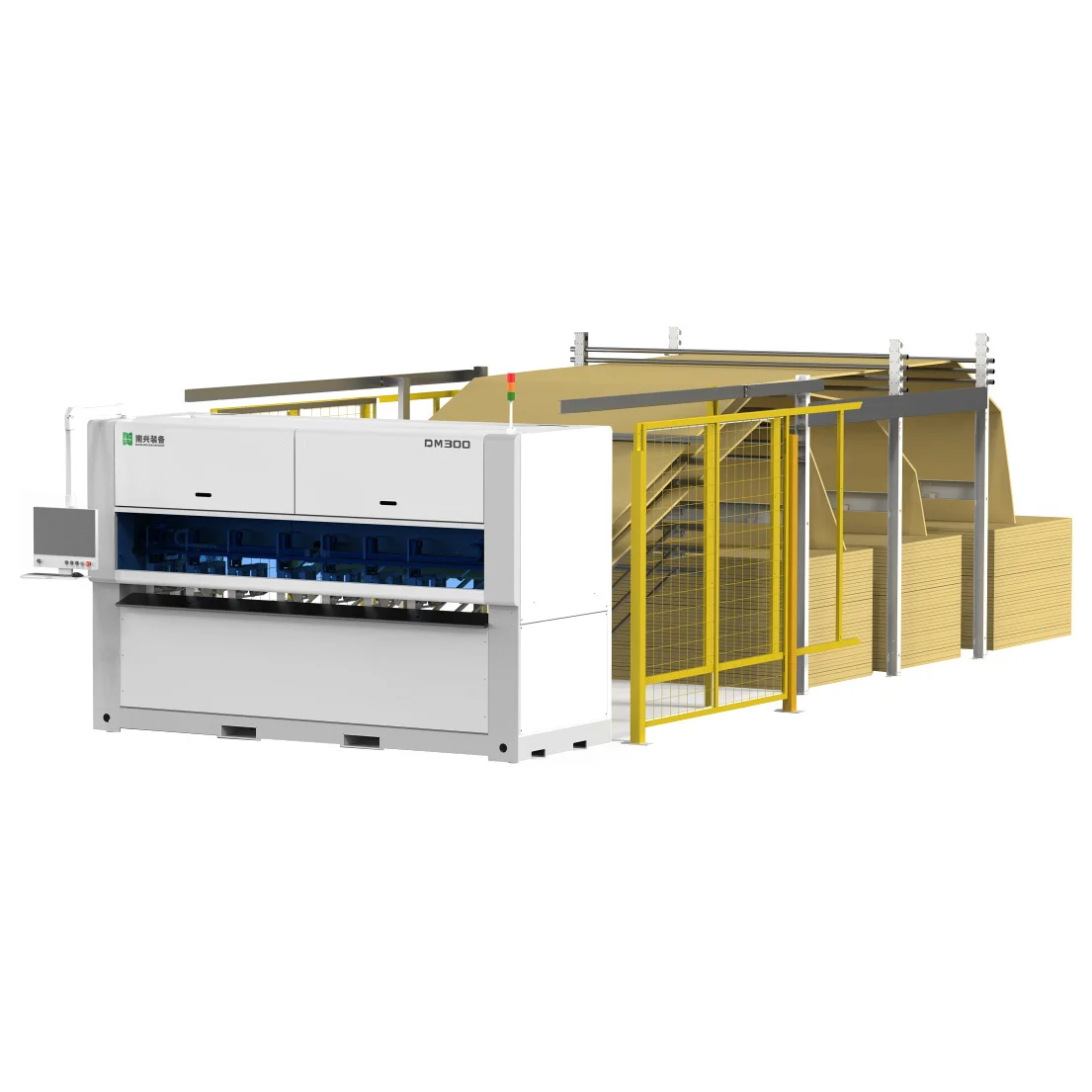 Автоматический резательно-рилевочный центр с ЧПУ NANXING DM300A (Servo)