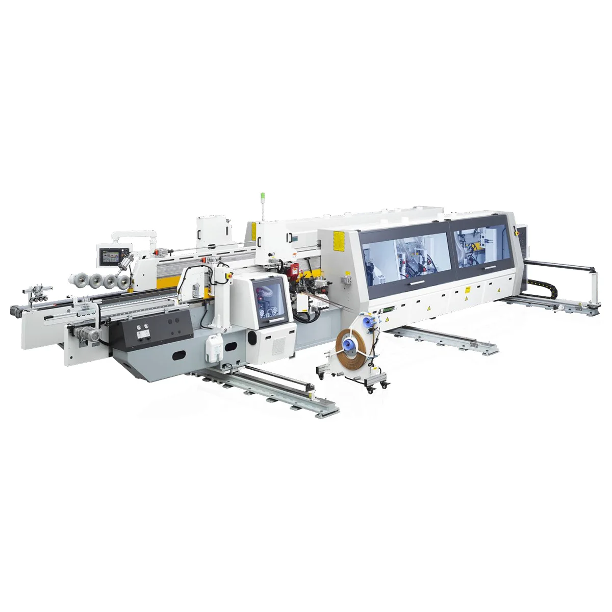 Двухсторонний кромкооблицовочный станок Nanxing NB7CS2IIP