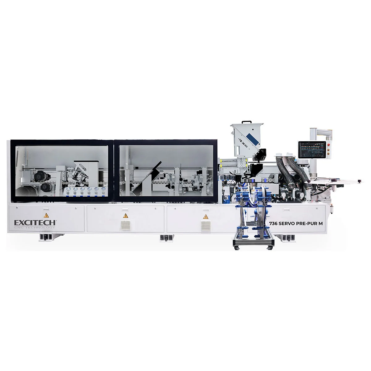 Кромкооблицовочный станок Excitech 736 SERVO PRE-PUR M