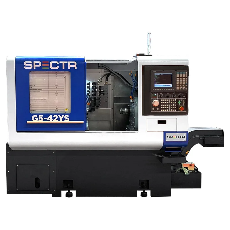 Токарно-фрезерный центр с ЧПУ SPECTR G5 - 42YS + противошпиндель