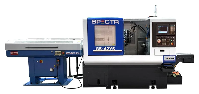 Токарно-фрезерный центр с ЧПУ SPECTR G5 - 42YS + противошпиндель — изображение 2