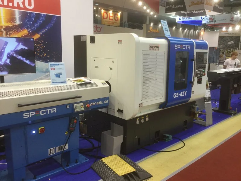 Токарно-фрезерный центр с ЧПУ SPECTR G5 - 42YS + противошпиндель — изображение 4
