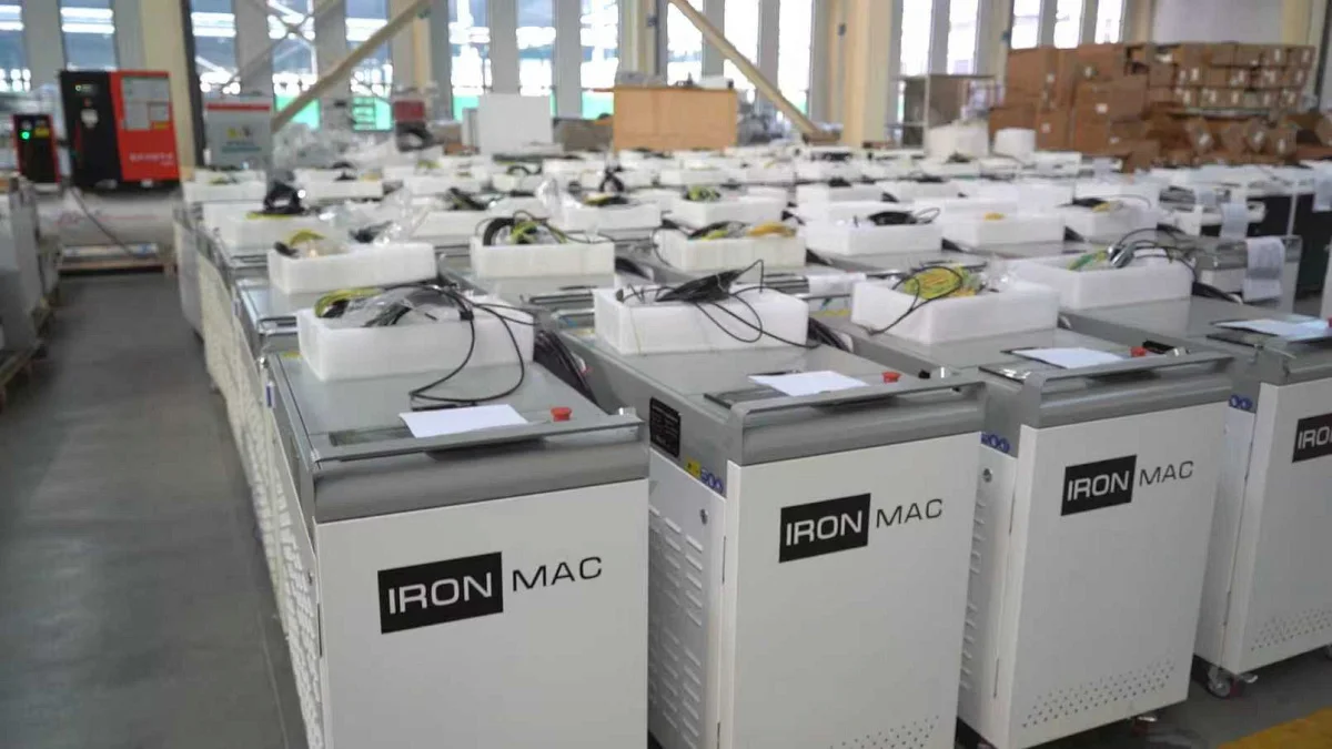 Установка ручной лазерной очистки IRONMAC ICO-1500 — изображение 3