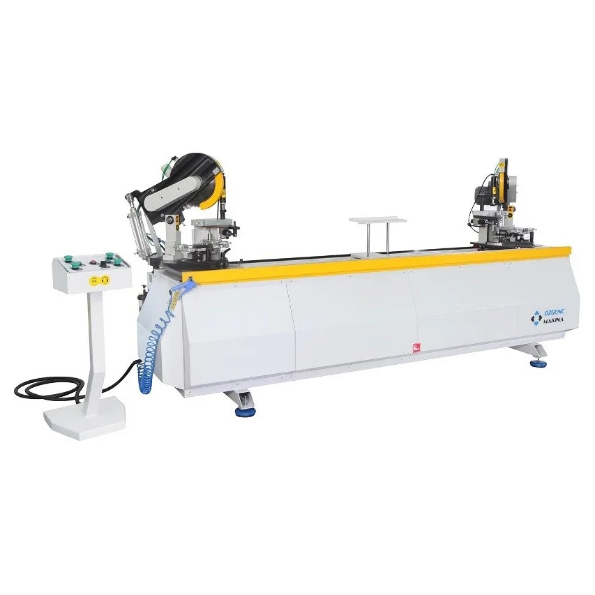 Заусовочный двухпильный станок OZGENC MAKINA Alumaster 300
