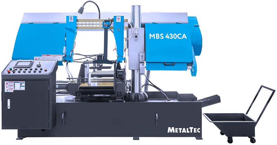 MetalTec MBS 430 CА автоматический колонный ленточнопильный станок