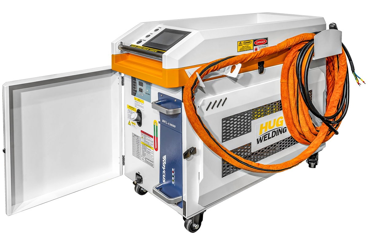 Аппарат для ручной лазерной сварки, резки и очистки HUGONG HGLW-3000EW (dual wire) — изображение 7