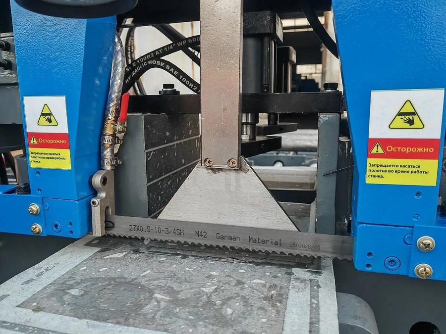 MetalTec BS 300 ZA автоматический колонный ленточнопильный станок с поворотом до 60° — изображение 7