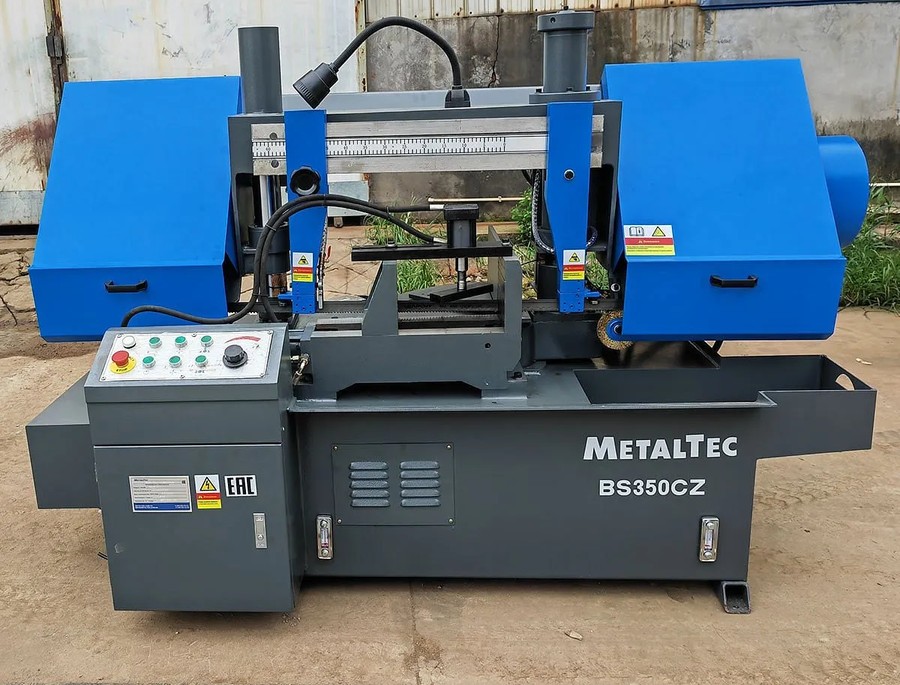 MetalTec BS 350 CZ ленточнопильный станок c поворотом пильного модуля под углом до 60° — изображение 9