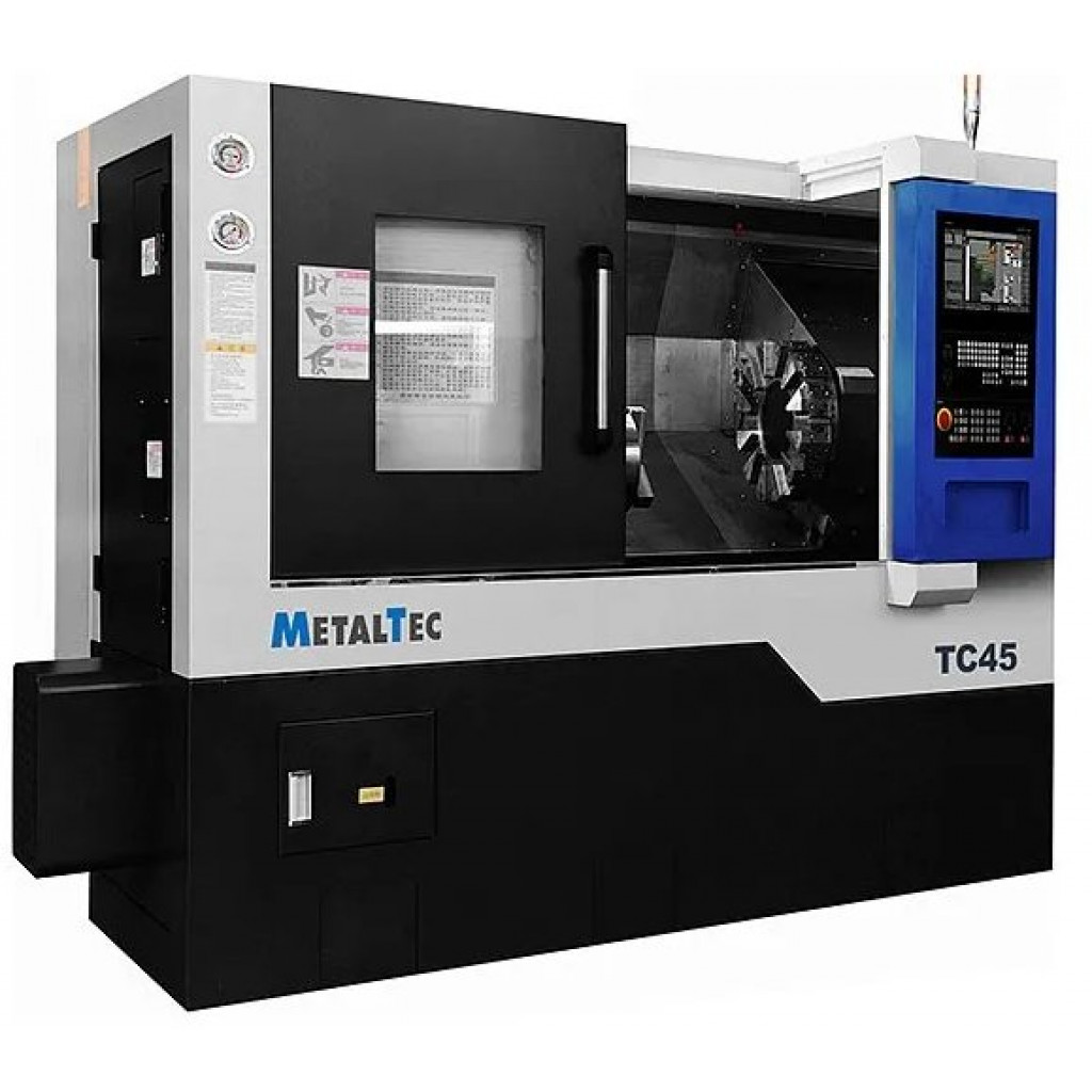 MetalTec ТС 45 (Комплектация ПРОМ) - токарный станок ЧПУ с наклонной станиной