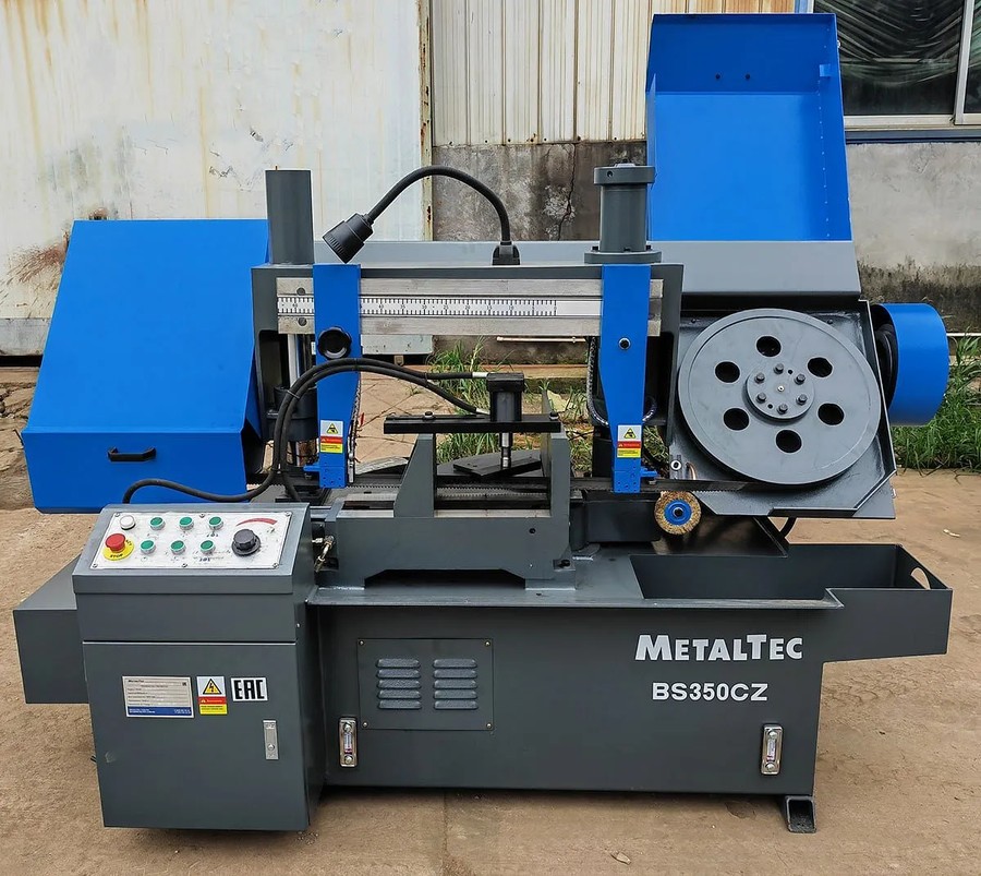 MetalTec BS 350 CZ ленточнопильный станок c поворотом пильного модуля под углом до 60° — изображение 10
