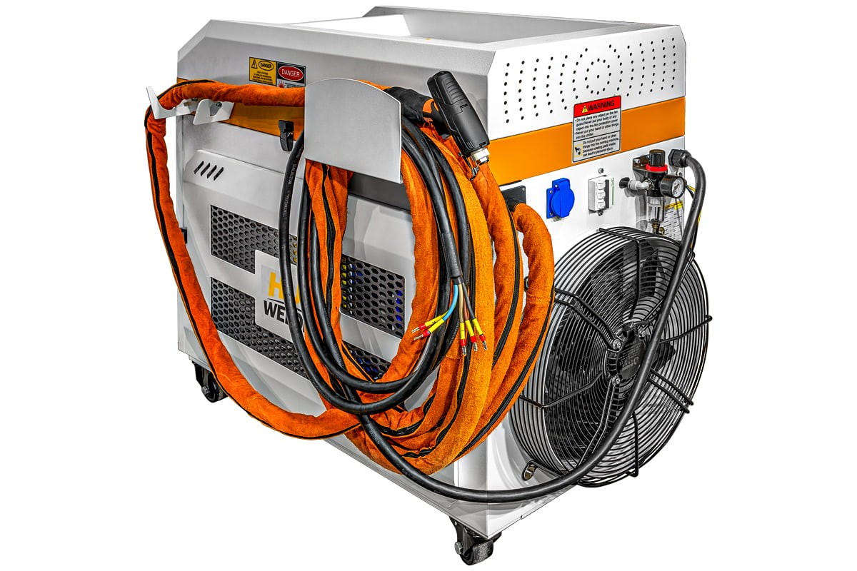 Аппарат для ручной лазерной сварки, резки и очистки HUGONG HGLW-3000EW (dual wire) — изображение 11